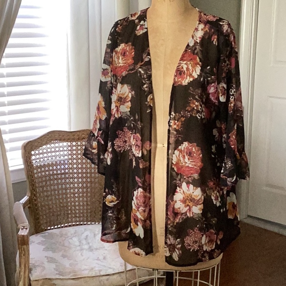 Floral Kimono Cardigan
